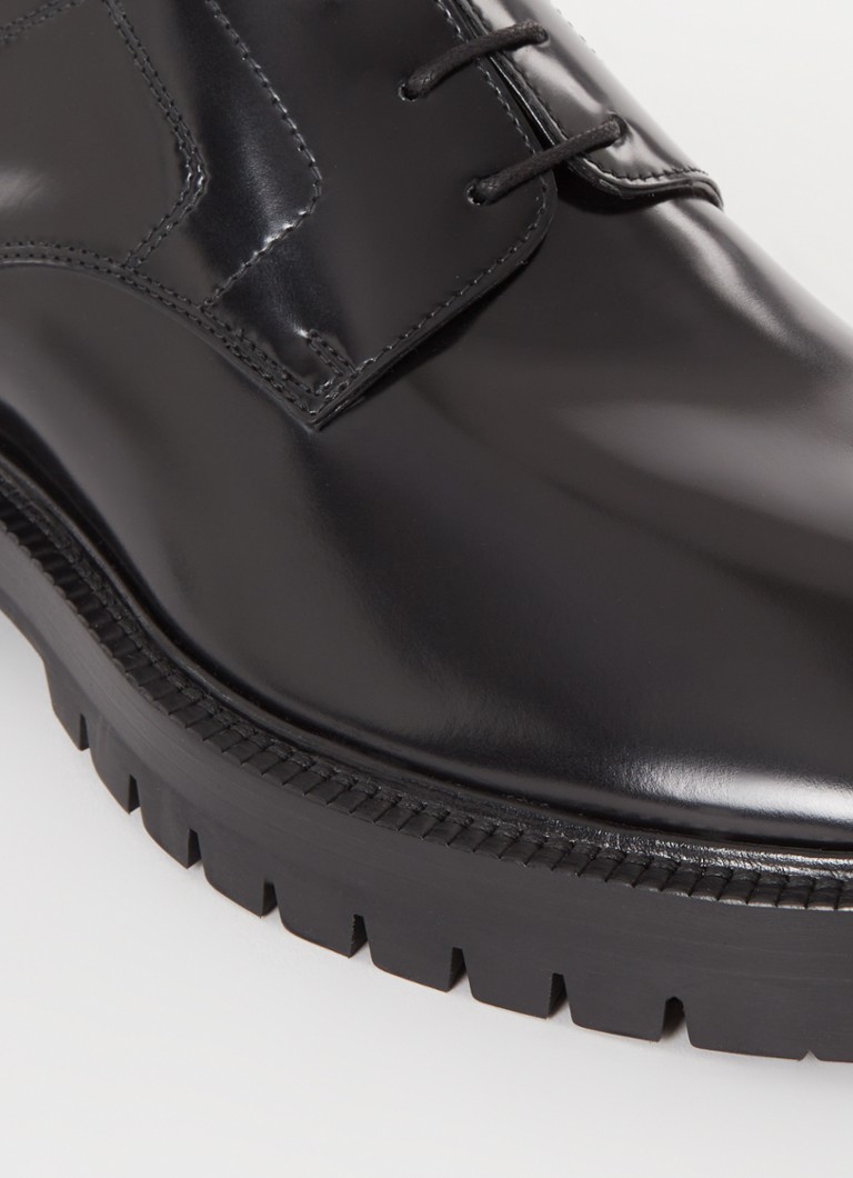 Maison Margiela  Tabi veterschoen van kalfsleer