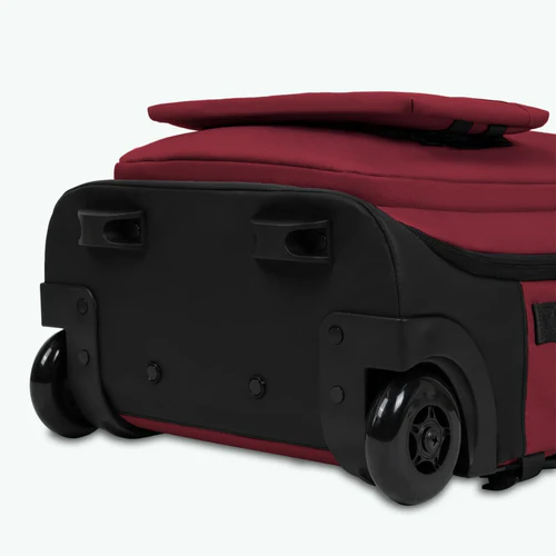 Sibiu XS 2-wheel soft suitcase, burgundy