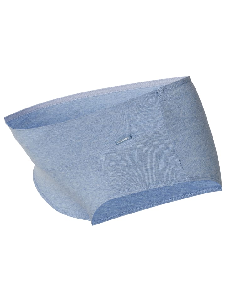 Noppies Short Cotton Melange in Light Blue Melange günstig kaufen