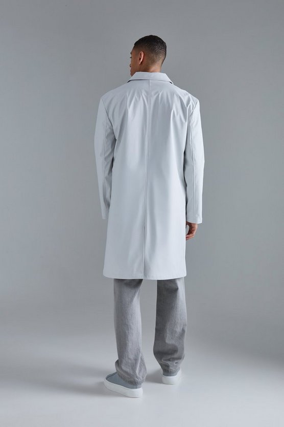 Mittellange Regenjacke
