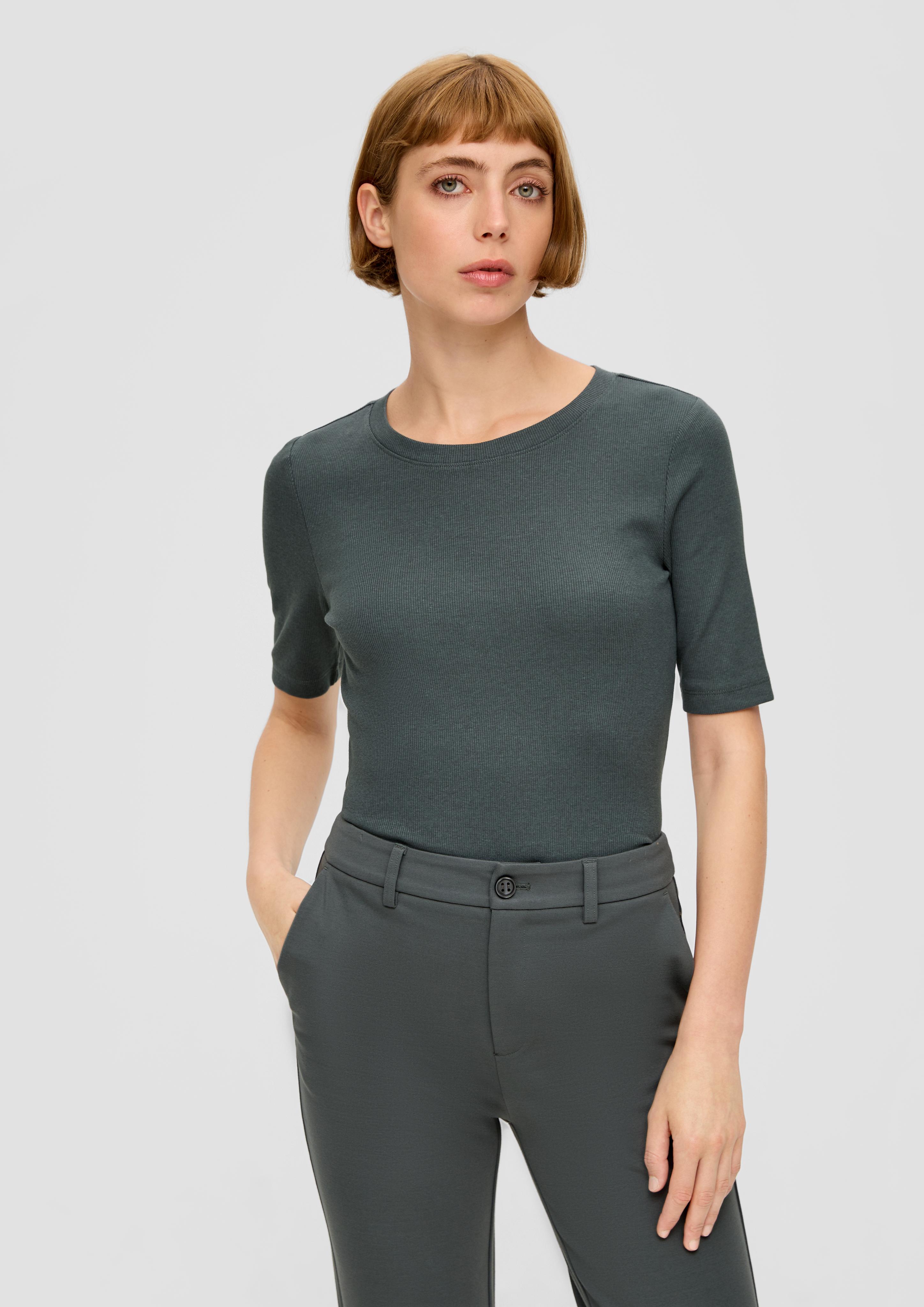 T-Shirt aus Baumwollstretch  2136194-7909