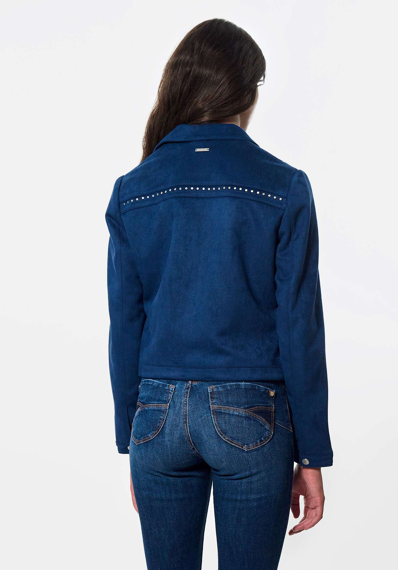 DYLAN  Veste bleue Femme