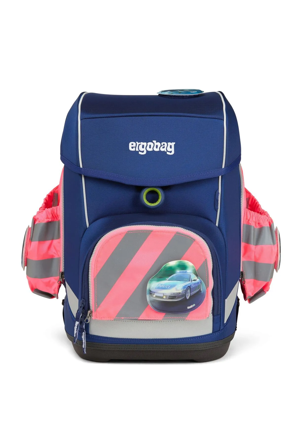 Ergobag  Zubehör Fluo Seitentaschen Sicherheitsset 3tlg. mit Reflektorstreifen