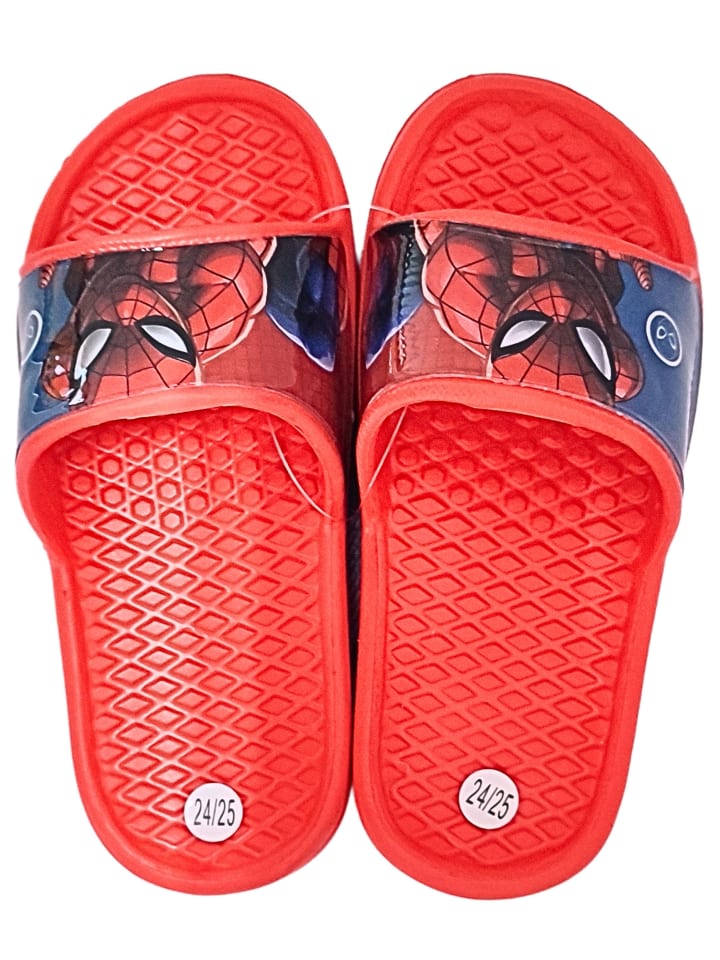 Spiderman Badelatschen Spider-Man in Rot günstig kaufen