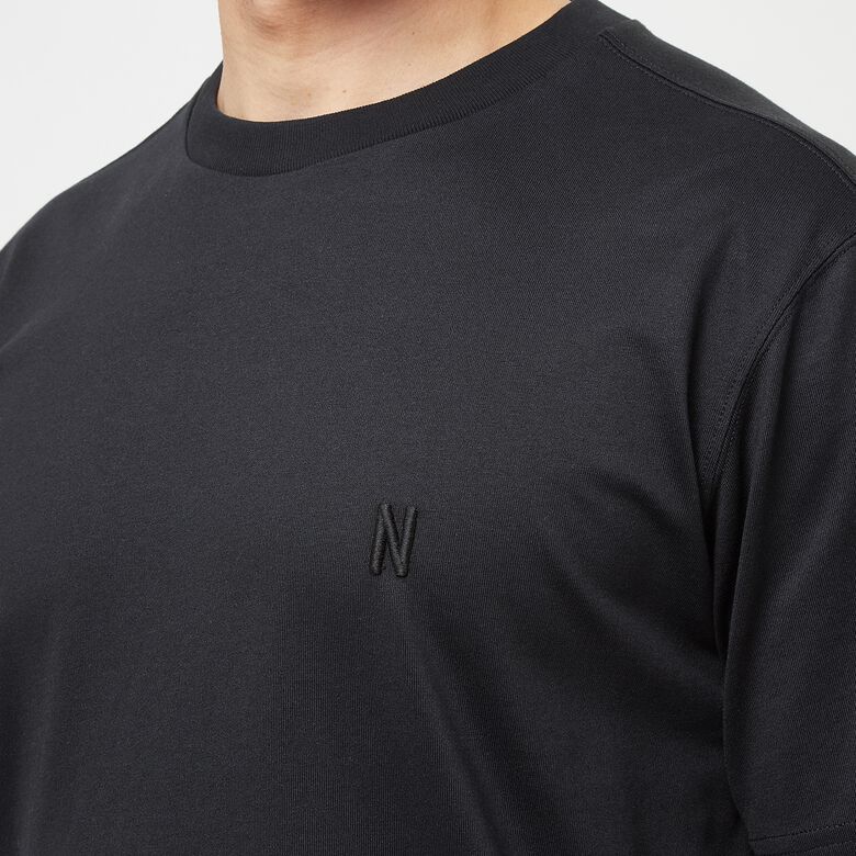 Norse Projects Johannes Organic N Logo T-shirt Black
