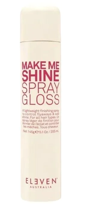 „Eleven Australia Make ME Shine“ – blizgesį suteikiantis plaukų lakas, 200 ml