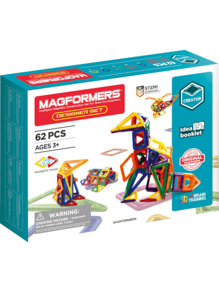 MAGFORMERS Magnetspielset Creator Designer Set 62-teilig - ab 3 Jahre günstig kaufen onesize