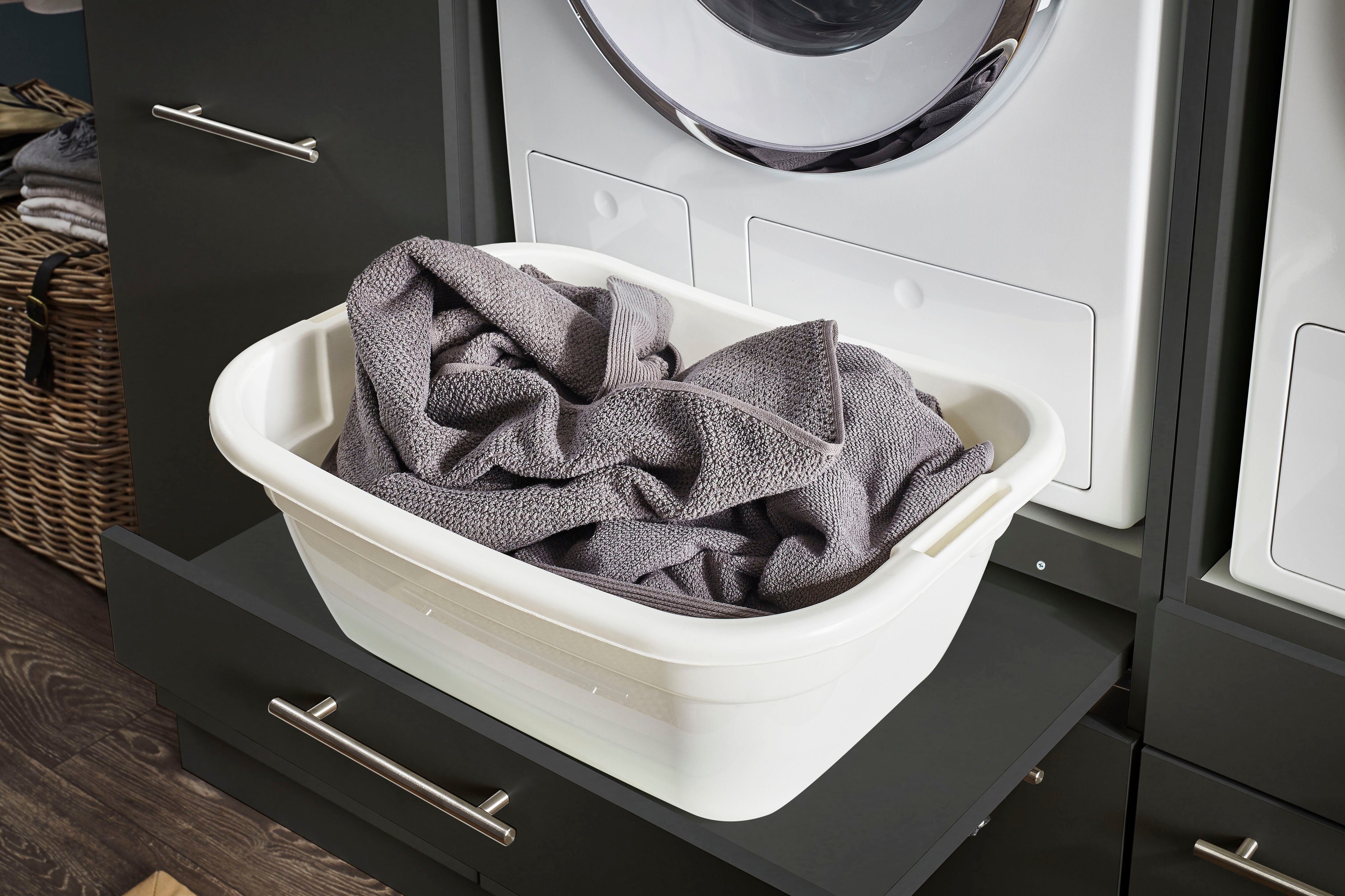 Laundreezy Stauraumschrank LAUNDREEZY LDG50 Breite 50 cm