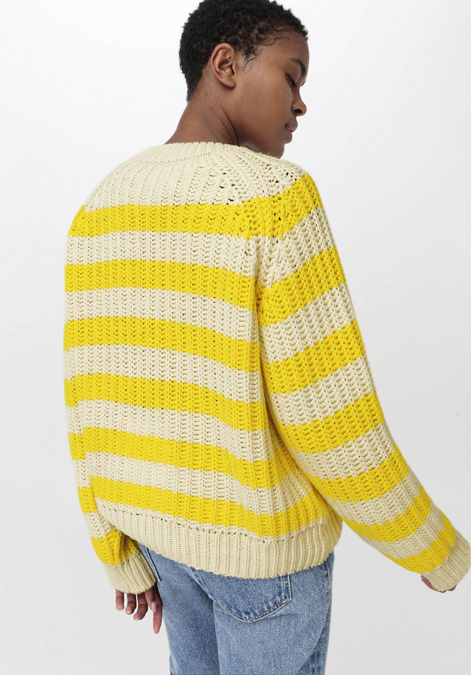 Pullover aus Bio-Baumwolle und Bio-Schurwolle