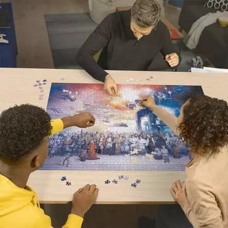 Puzzle 2000 Teile - Star Wars Universum