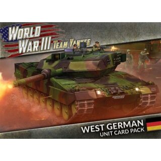 WWIII: West German Unit Cards (51) (EN)