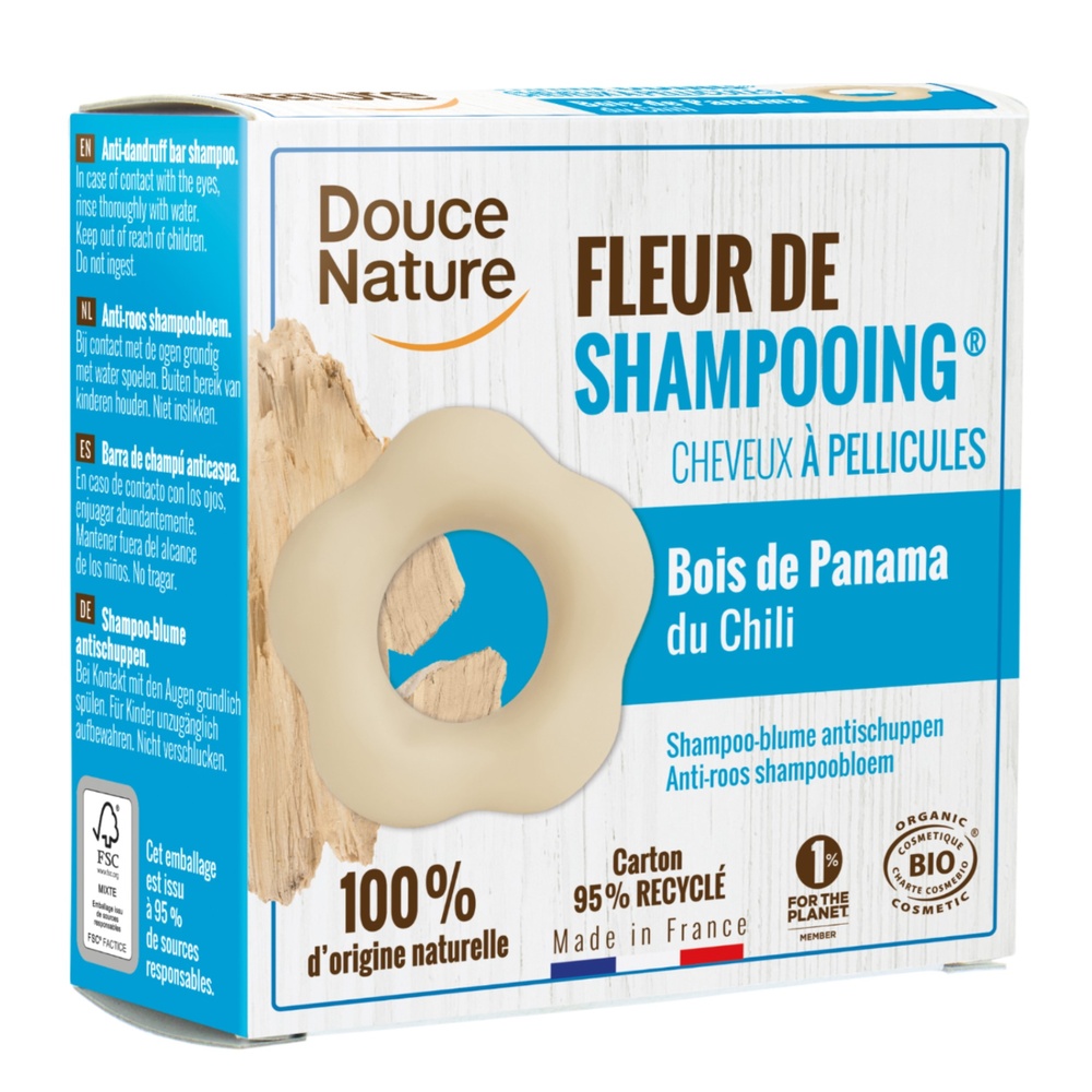douce nature FLEUR SHAMP CHVX A PELLICULE 85G SHAMPOING SOLIDES