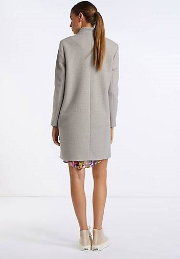 Rich & Royal Damen Webpelzmantel