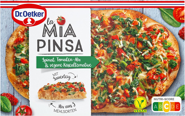 Dr. Oetker La Mia Pinsa Spinat Vegan
