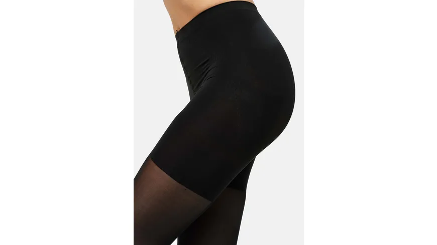 NUR DIE Damen figurformende Feinstrumpfhose Bauch-Beine-Po 60 DEN schwarz