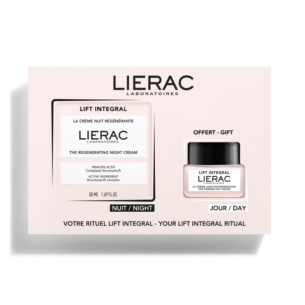 Lierac Coffret Rituel Anti-Age Lift Fermeté Crème Nuit - Crème Jour Offerte Crèmes
