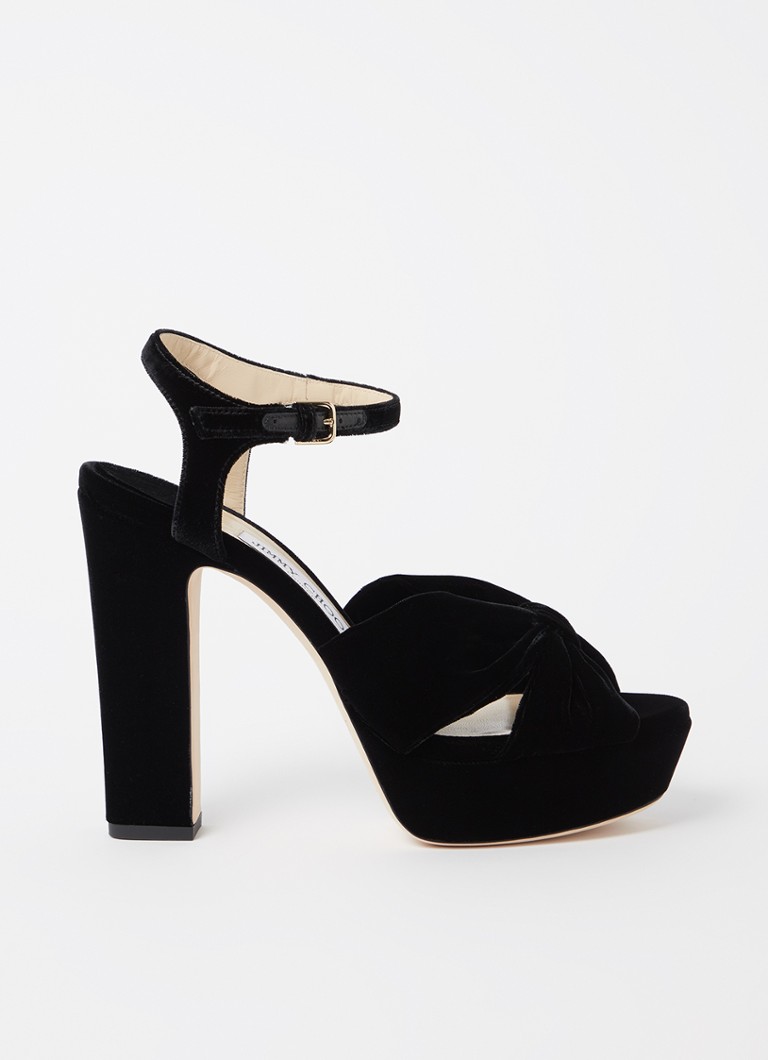 Jimmy Choo Heloise -samettisandaalit