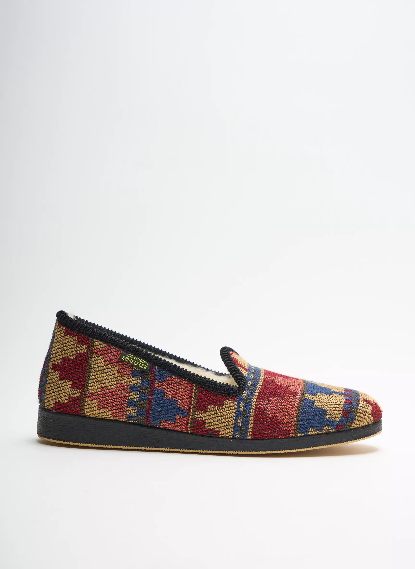 Semelflex Chaussons Femme couleur rouge