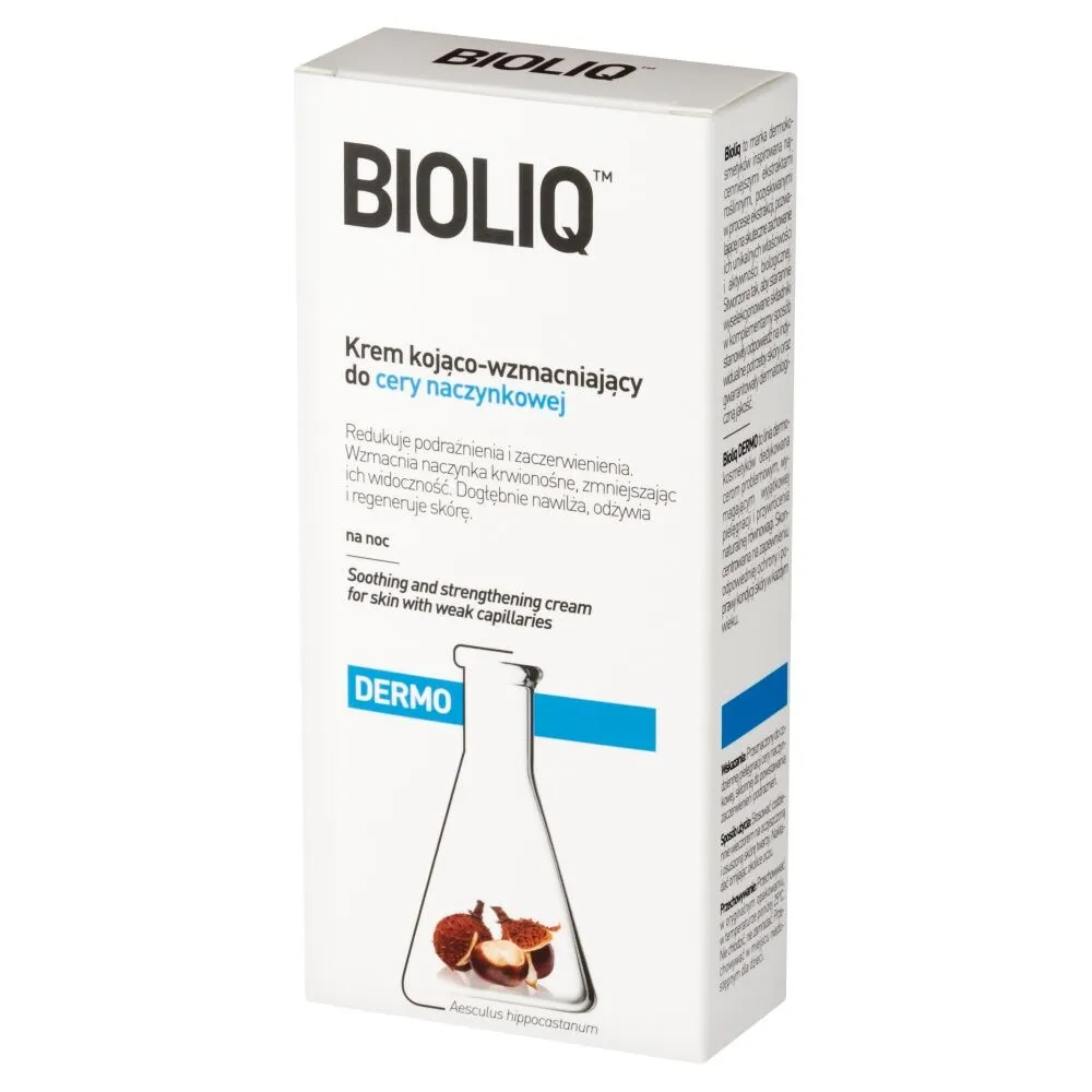 Bioliq Dermo Verzachtende en versterkende crème voor de vasculaire huid