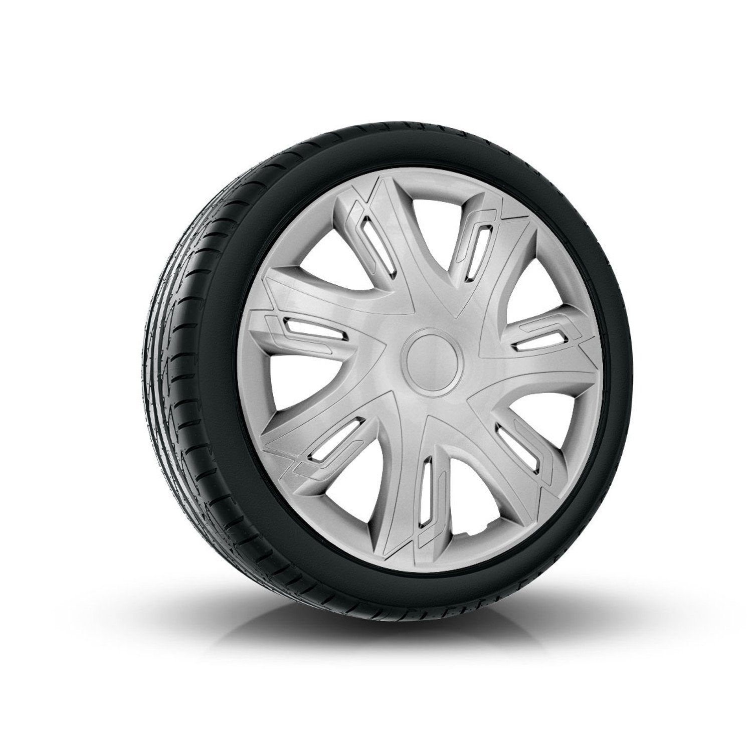 NRM Radkappen N-POWER, 15 in Zoll, Radzierblenden 4er Set 15