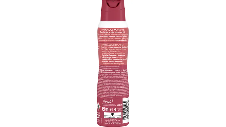 FA Deospray Glamorous Moments 150ml 150 ml