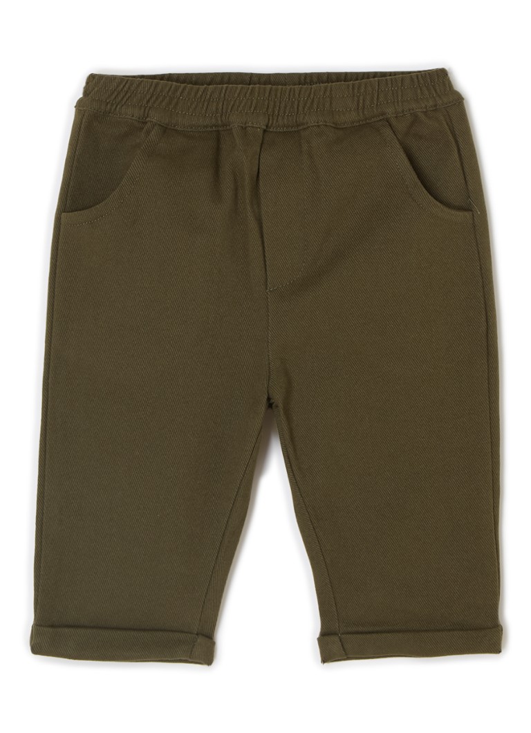 Pantaloni chino Donsje Amsterdam Olb cu croială slim și buzunare laterale.
