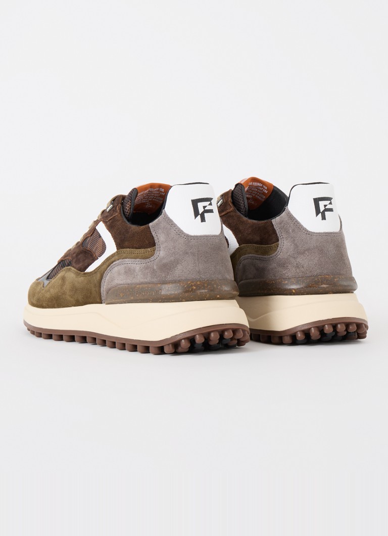 Floris van Bommel Noppi 18.28 sneaker with suede details