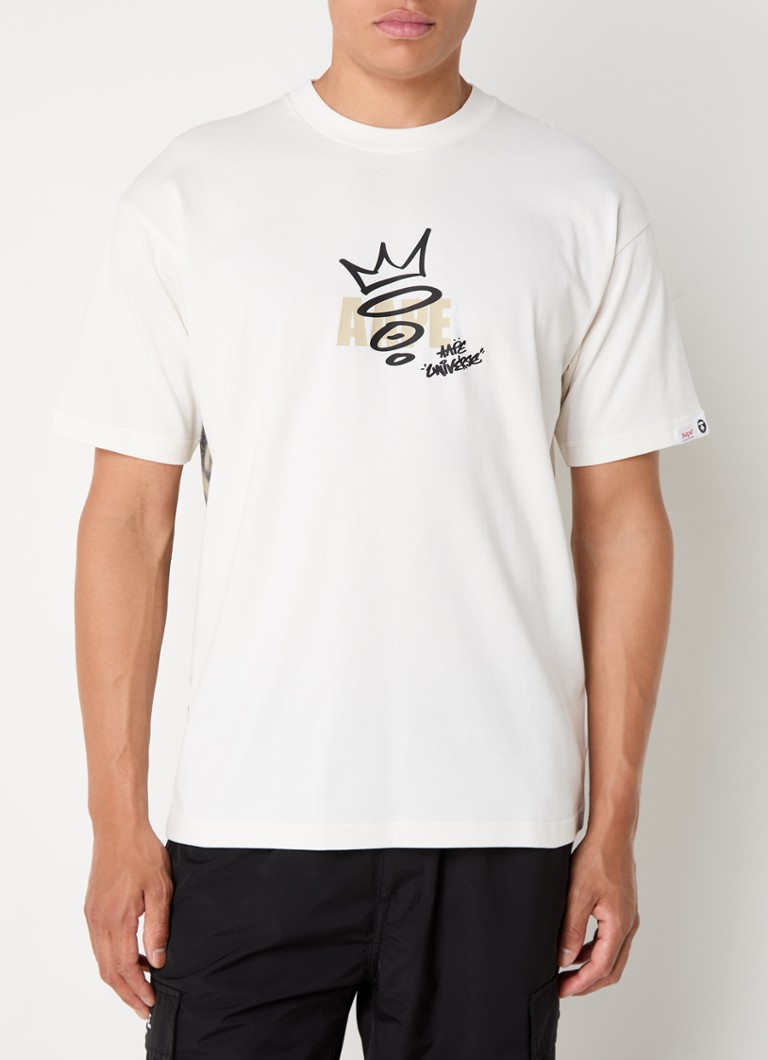 Tricou Aape cu imprimeu, logo și imprimeu pe spate.