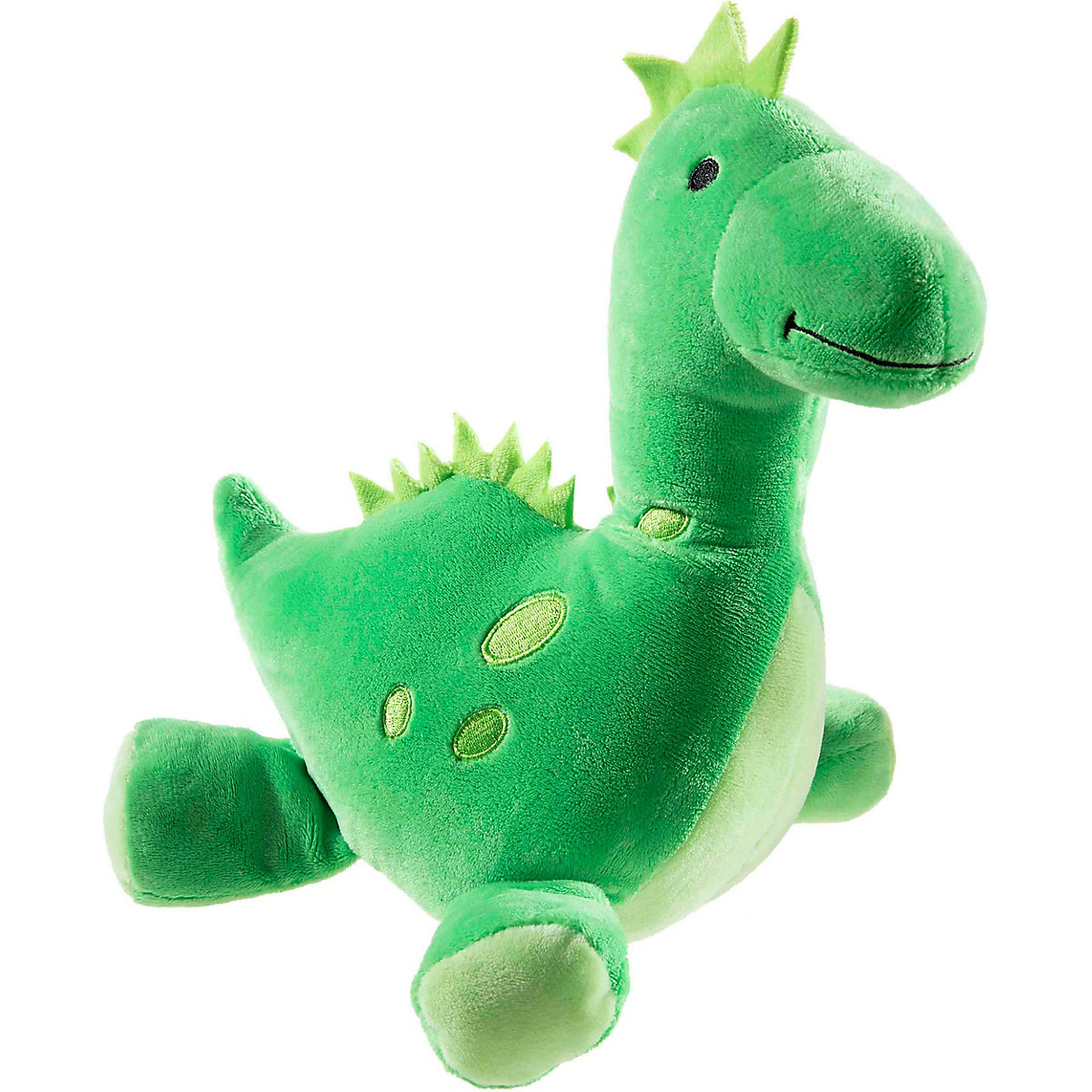 Dinosaurier grün liegend, 25 cm