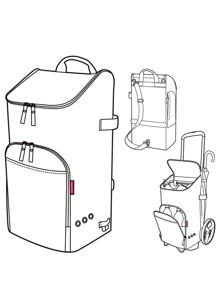 Reisenthel citycruiser bag - Einkaufstasche 60 cm (baroque marble) in dots günstig kaufen onesize