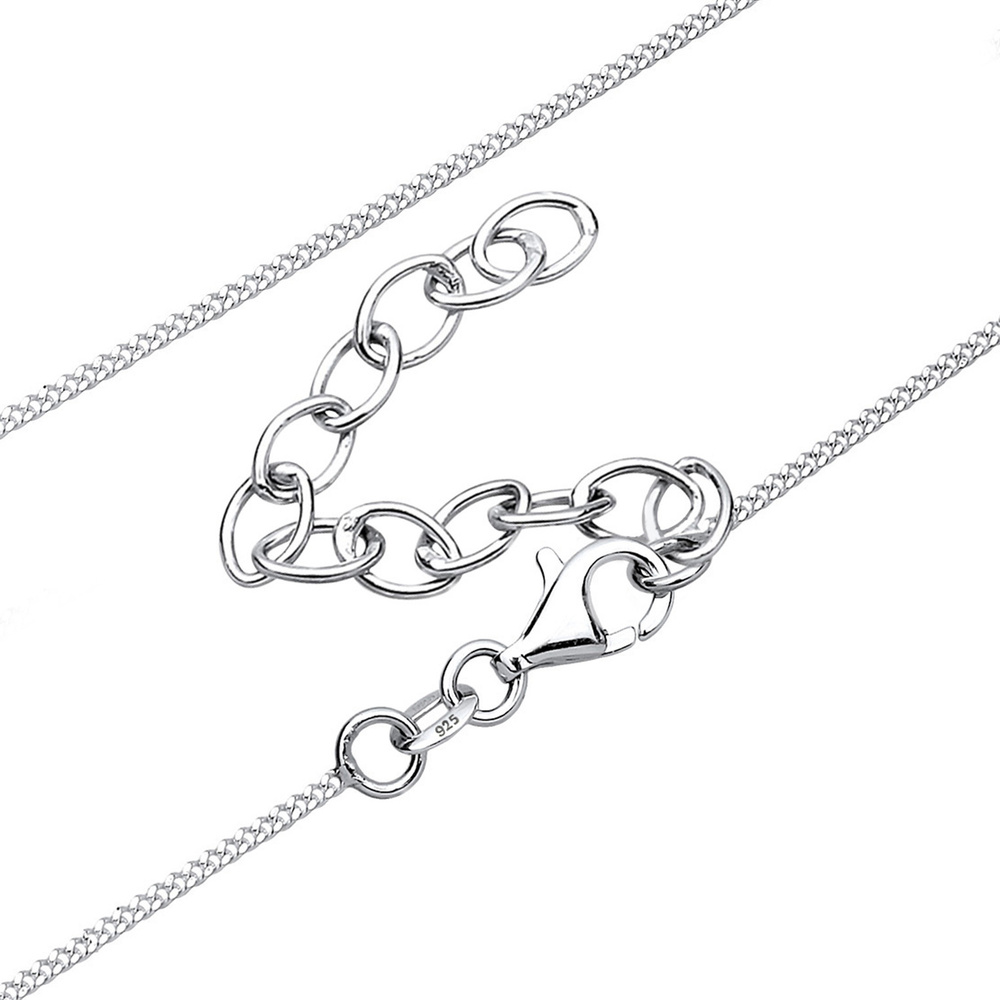 Elli Elli Collier Y-Kette Kristalle Perle 925 Silber collier