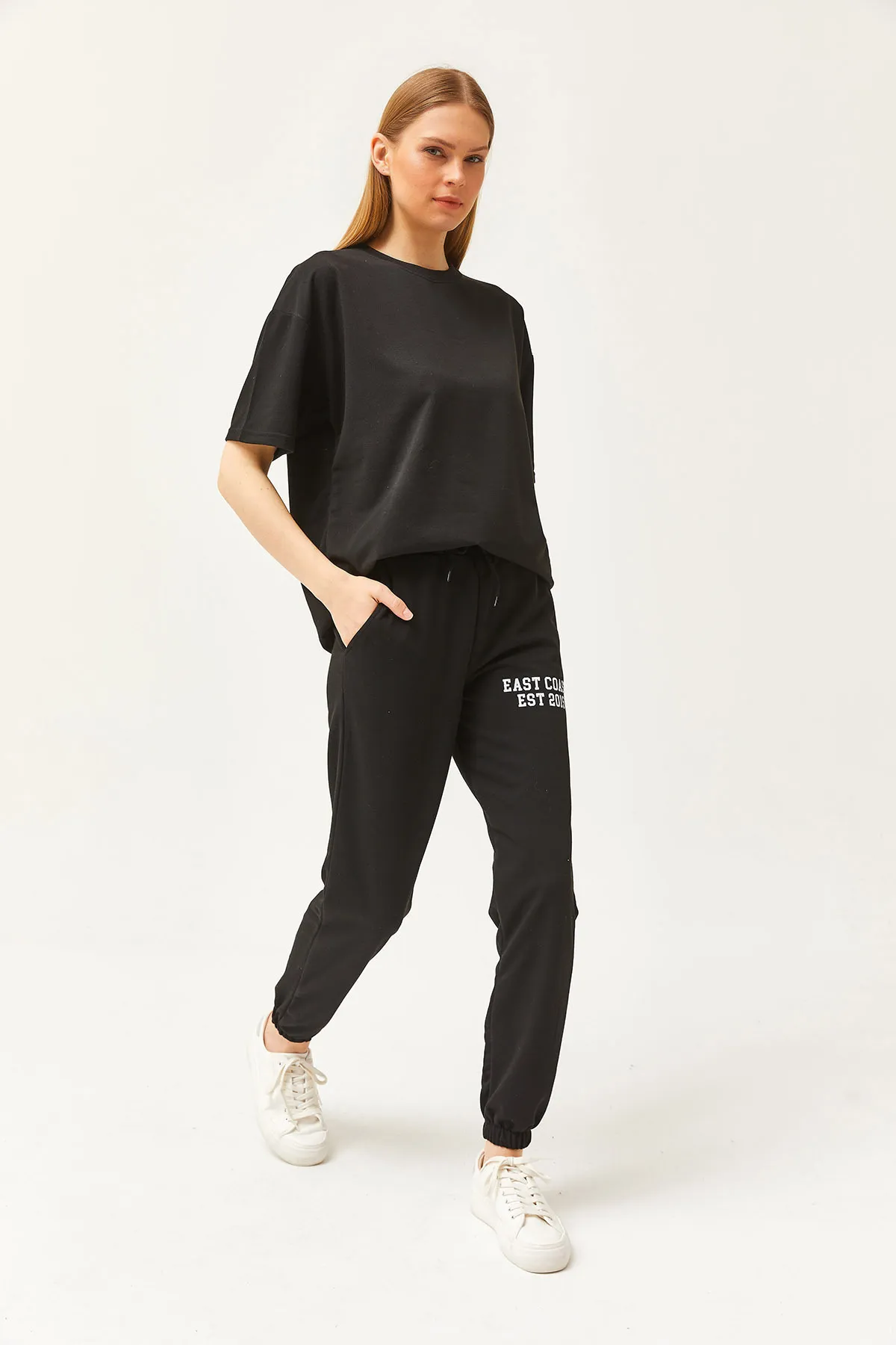 Olalook  Trainingsanzug - Schwarz - Regular Fit
