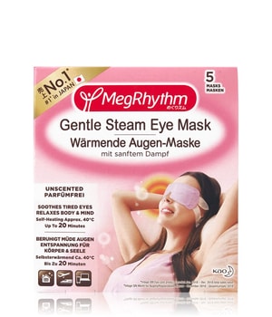 MegRhythm Gentle Steam Unscented Augenmaske-5 Stk