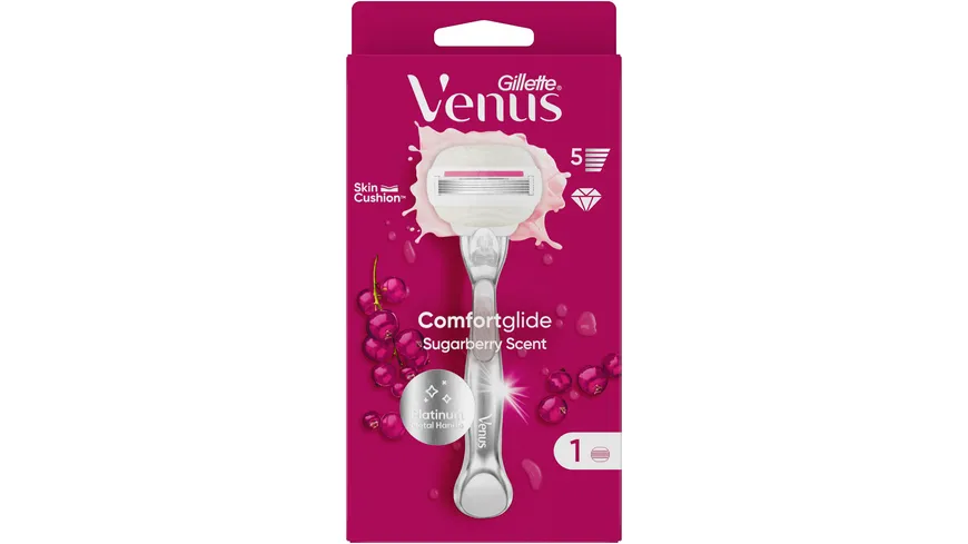 Gillette Venus Rasierer Comfortglide Sugarberry Scent