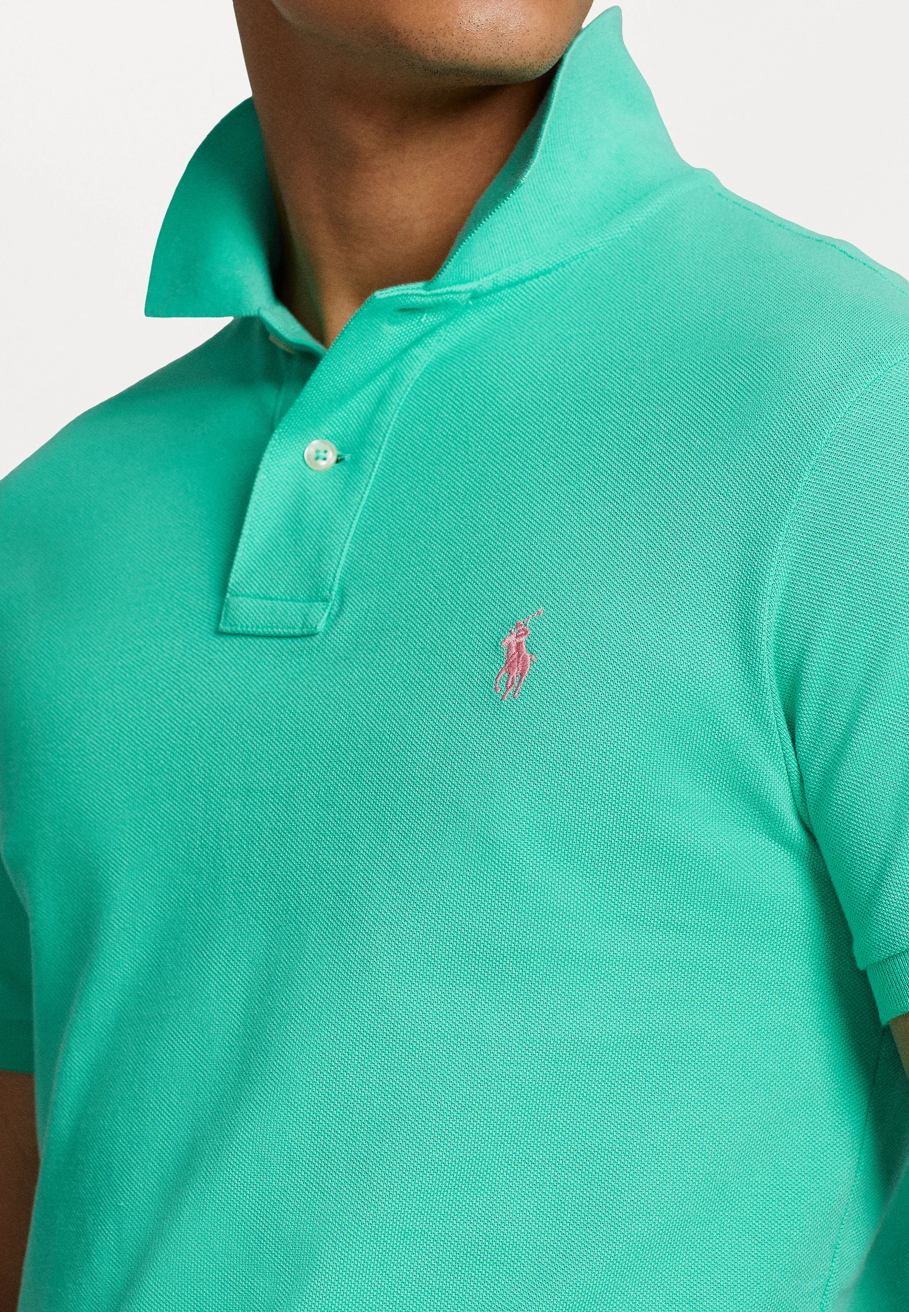 Polo Ralph Lauren Camisa polo de malla ajustada personalizada - Polo