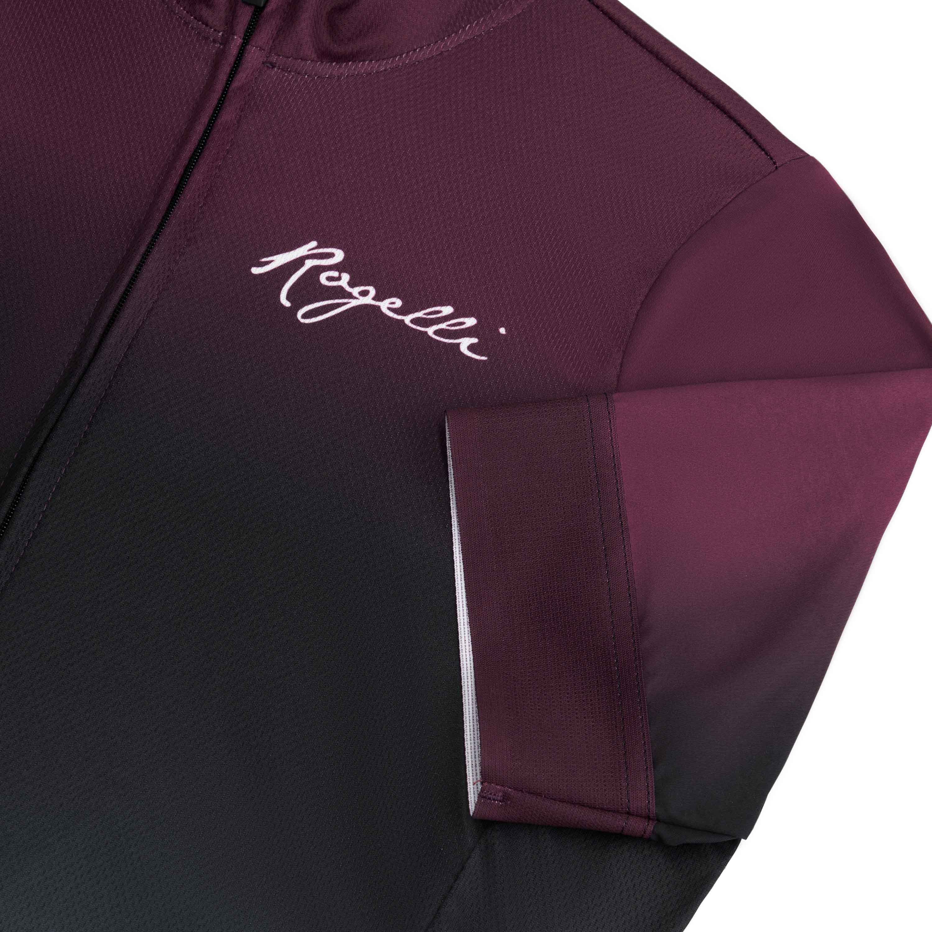Rogelli Dream Grau/Bordeaux Damen Radtrikot Kurzarm