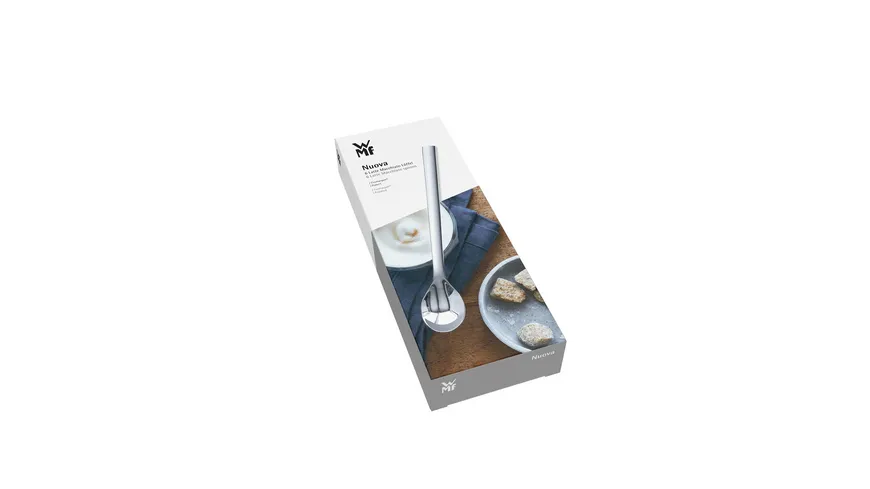 WMF Latte Macchiato Löffel Set 6 Stück Nuova
