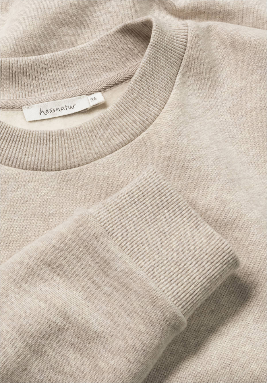 Sweatshirt aus reiner Bio-Baumwolle