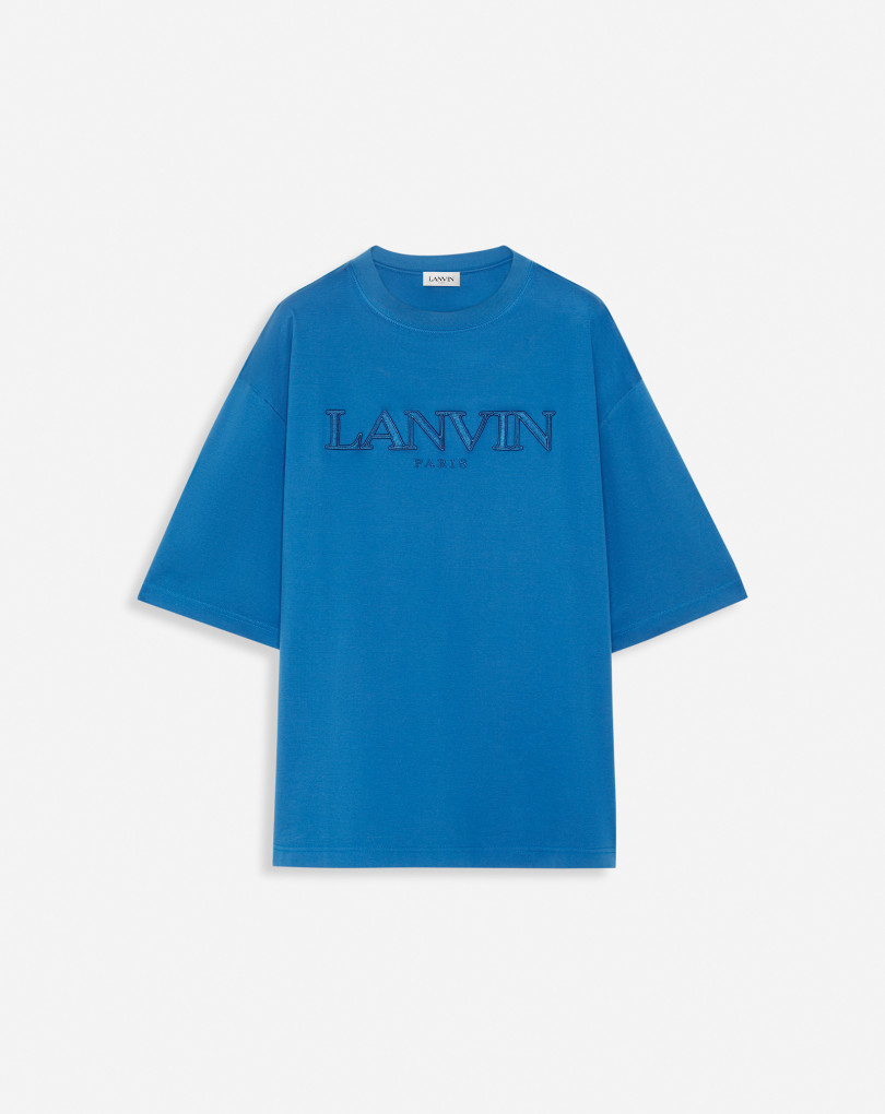 T-SHIRT OVERSIZE BRODÉ LANVIN PARIS