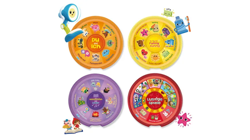 VTech - Funny Sunny, die interaktive Lampen-Freundin