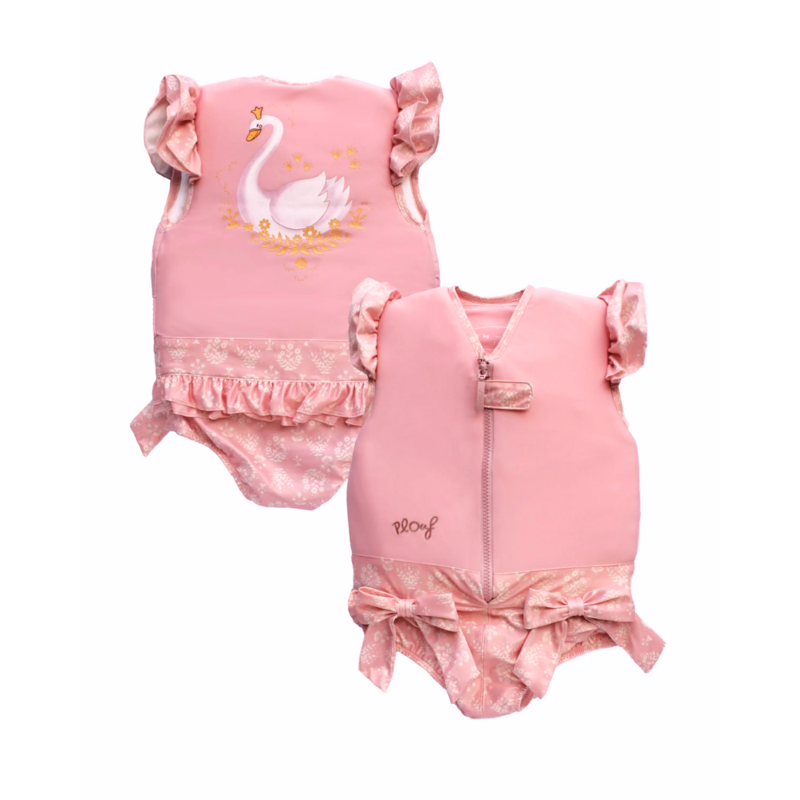 Maillot de bain flottant : Lily Rose poudré