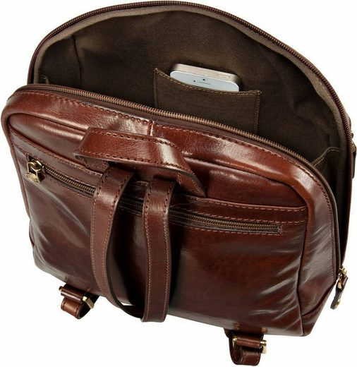 THE BRIDGE Handtaschen braun 04421101 Rucksack cognac