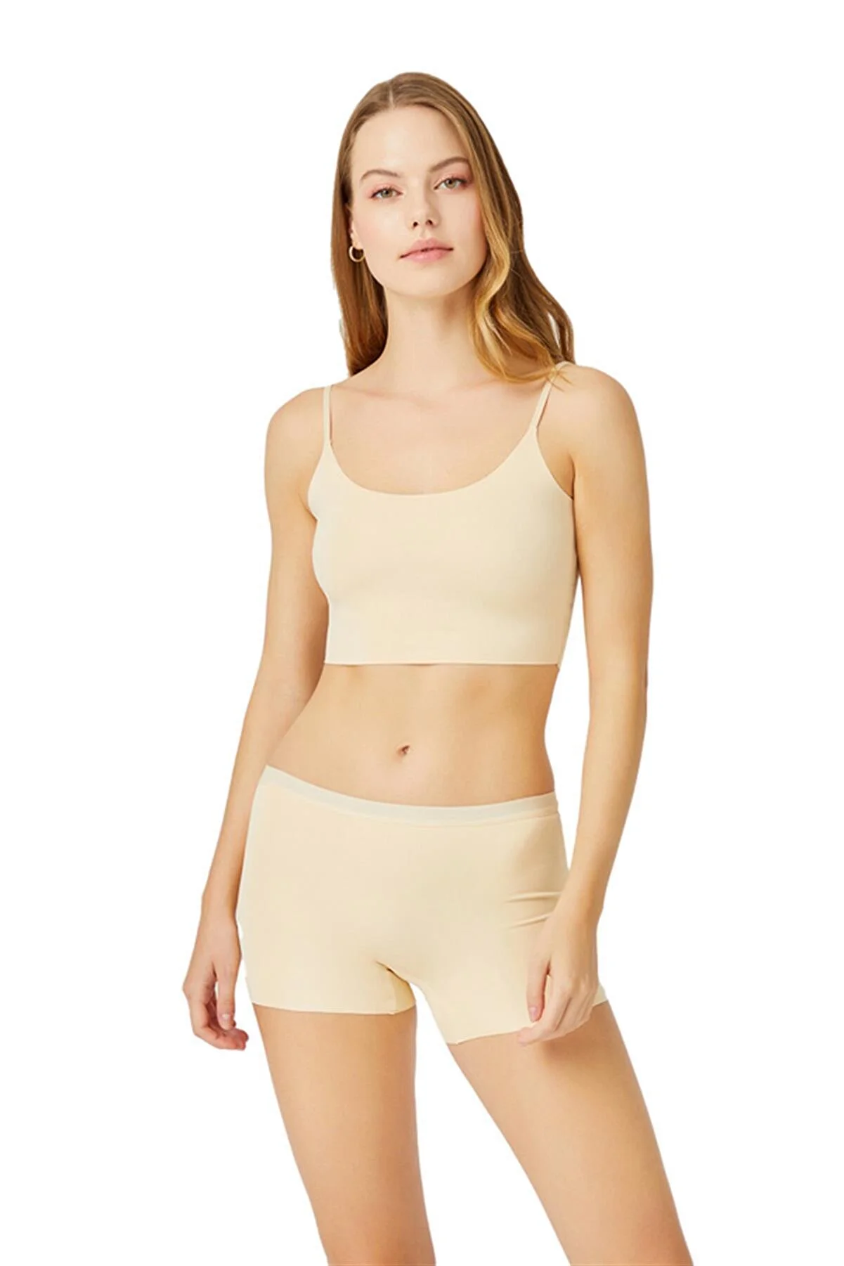 Cottonhill  Zehn Basic Laser Cut Nahtlose Damen-Boxerhöschen