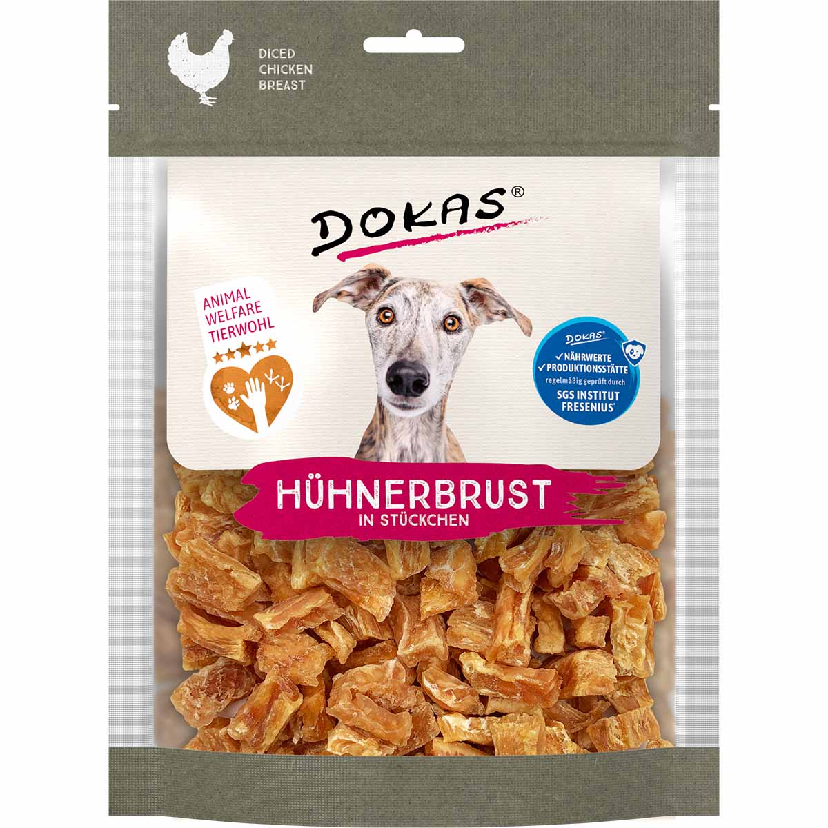Dokas Tierwohl Hühnerbrust in Stücken günstig kaufen bei ZooRoyal