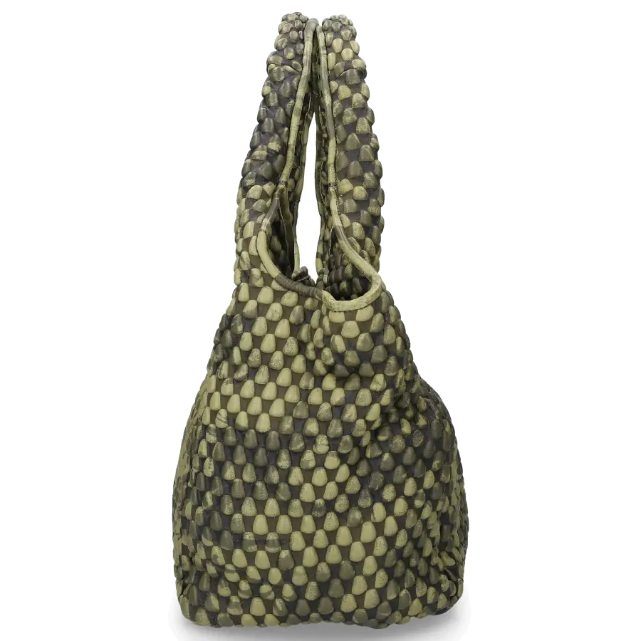 Tissa Fontaneda - Handtasche SIMPLE MATTER M Nappaleder logo olive - oliv