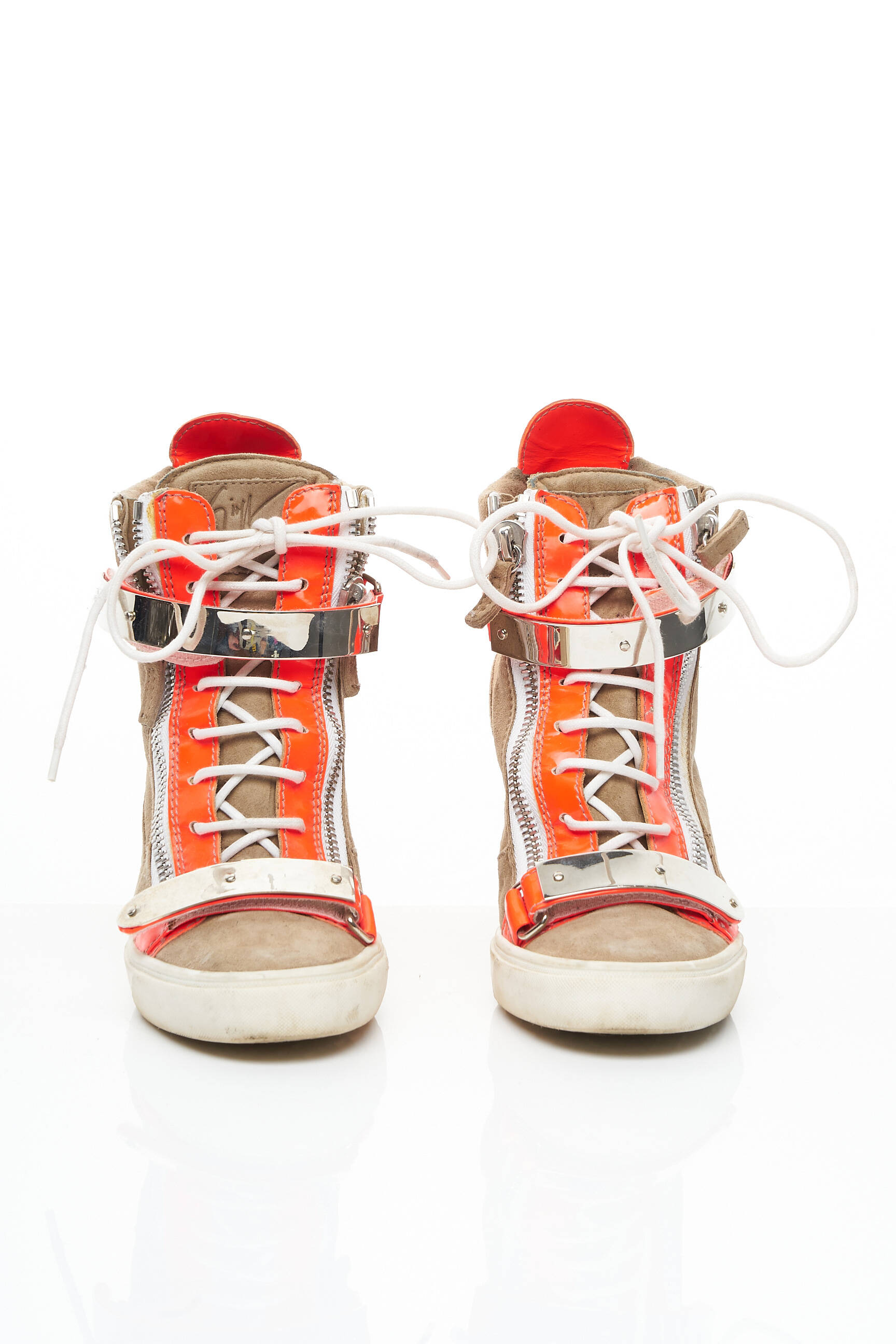 Giuseppe Zanotti Bottines Femme couleur beige