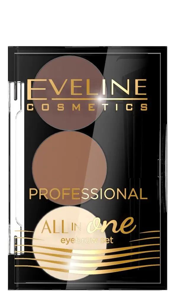 Σετ σκιών φρυδιών Eveline All In One 02