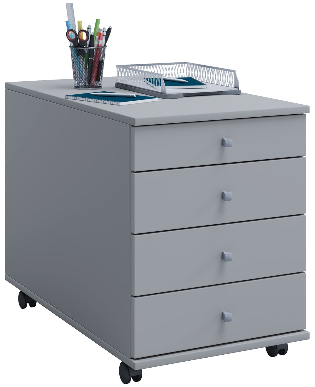 VCM Rollcontainer Lona Maxi grau