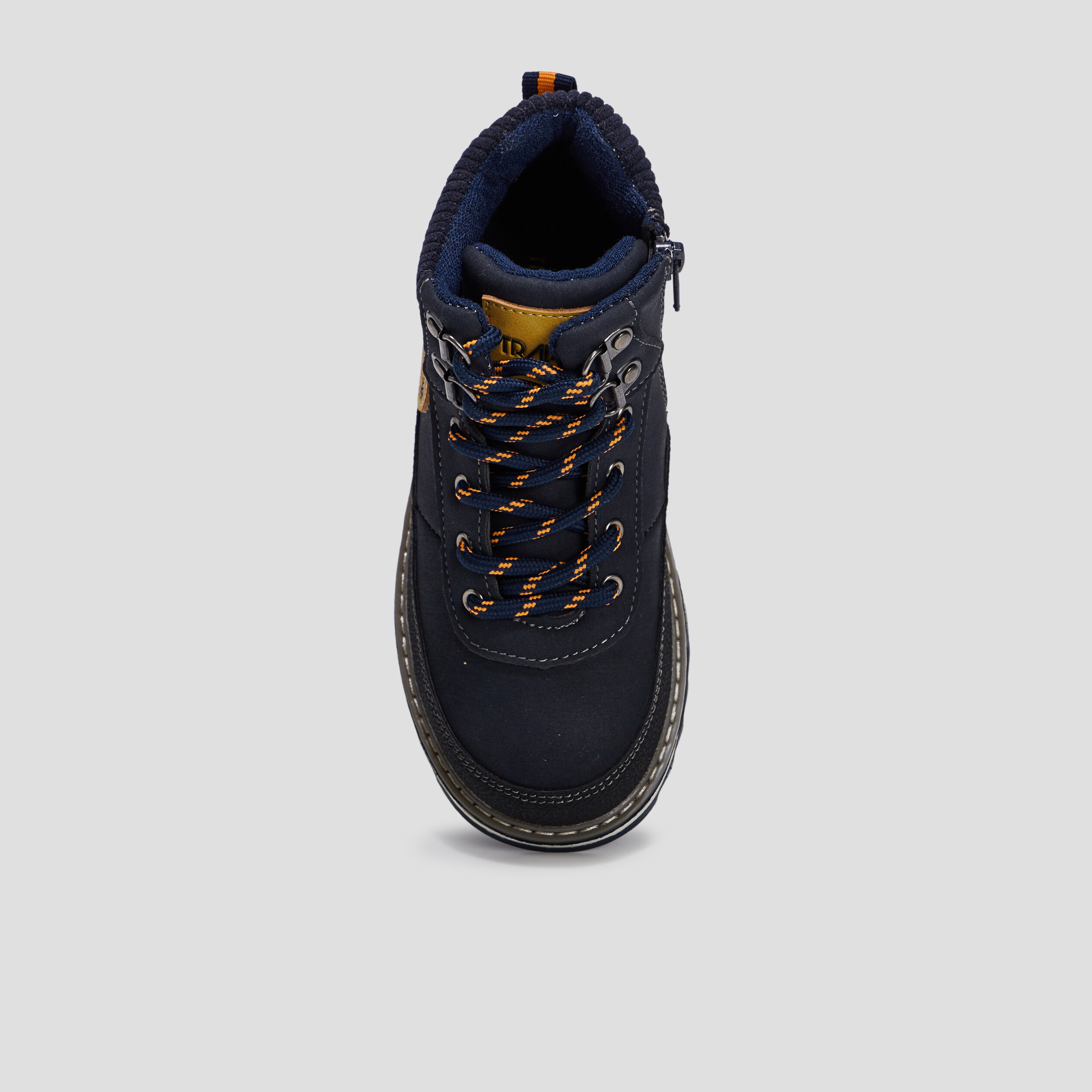 Bottines crantées Trappeur bleu marine garçon | La Halle