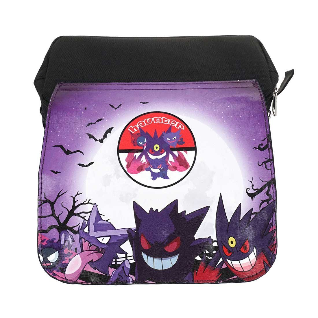 GalaxyCat Federtasche Große Pokemon Federtasche, Federmäppchen mit PU Leder Abdeckung, Gengar Federmäppchen